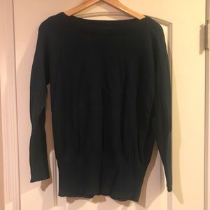 WHITE HOUSE BLACK MARKET Navy SWEATER Medium